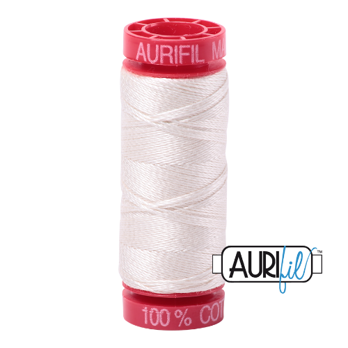 Aurifil 12wt - Muslin | Small Spool