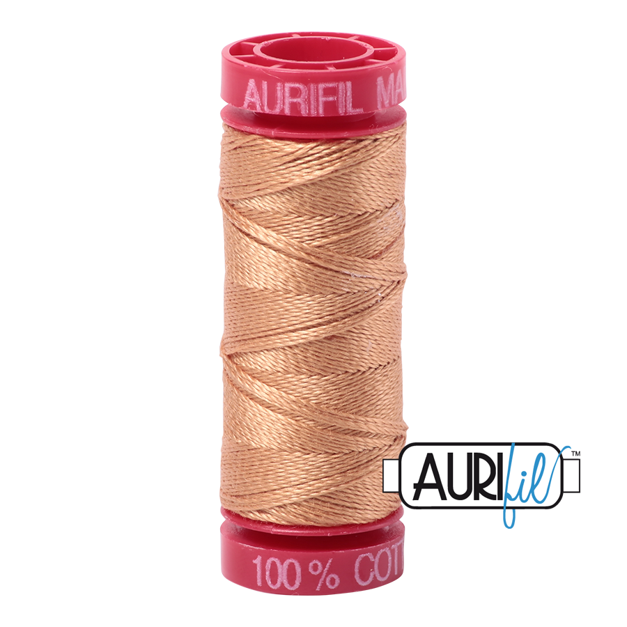 Aurifil 12wt - Light Toast | Small Spool