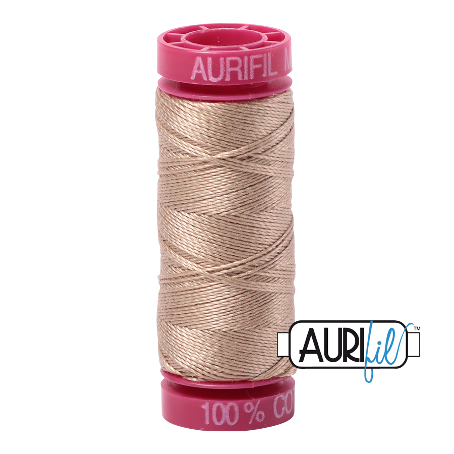 Aurifil 12wt - Sand | Small Spool