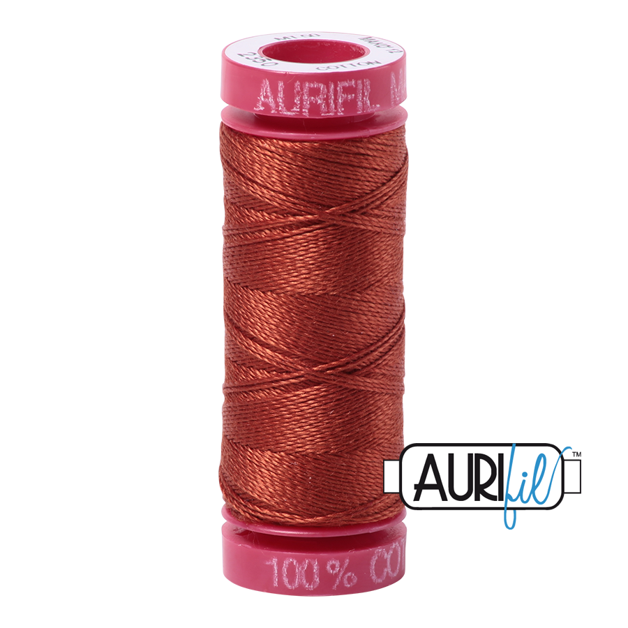 Aurifil 12wt - Copper | Small Spool