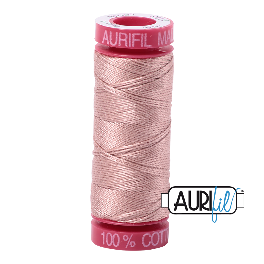 Aurifil 12wt - Antique Blush | Small Spool