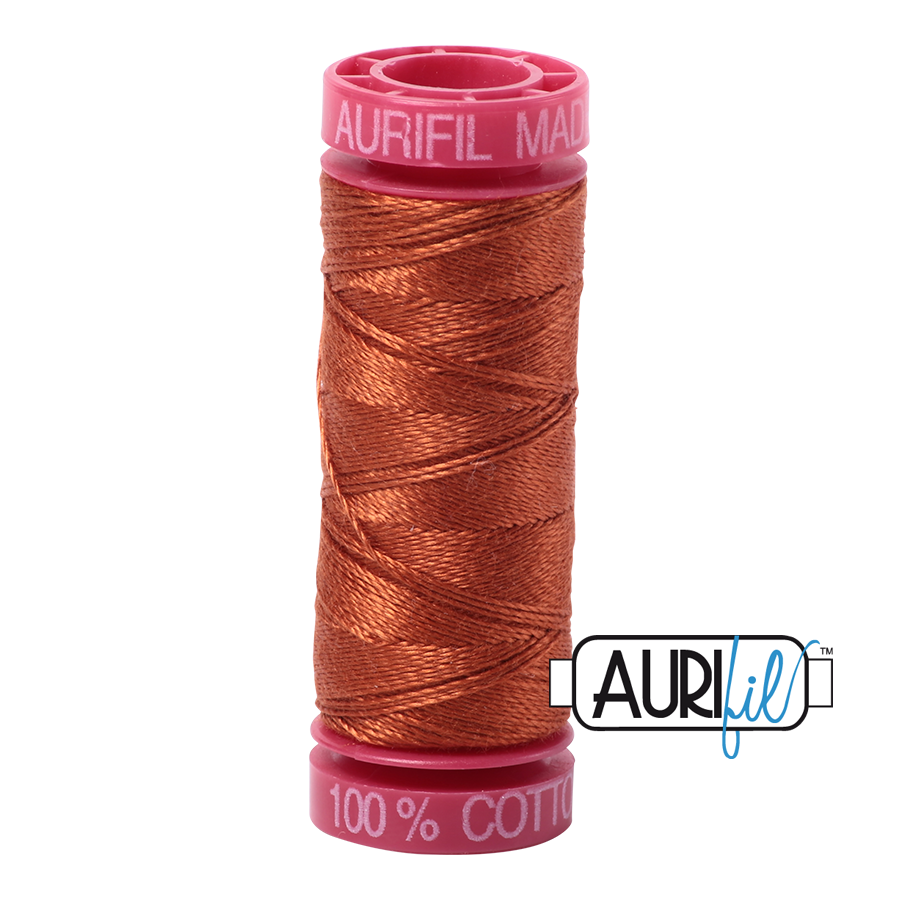 Aurifil 12wt - Cinnamon Toast | Small Spool