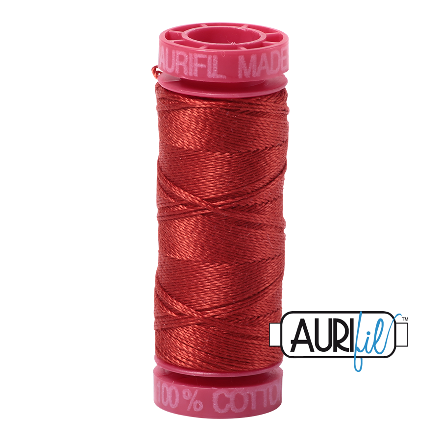Aurifil 12wt - Pumpkin Spice | Small Spool