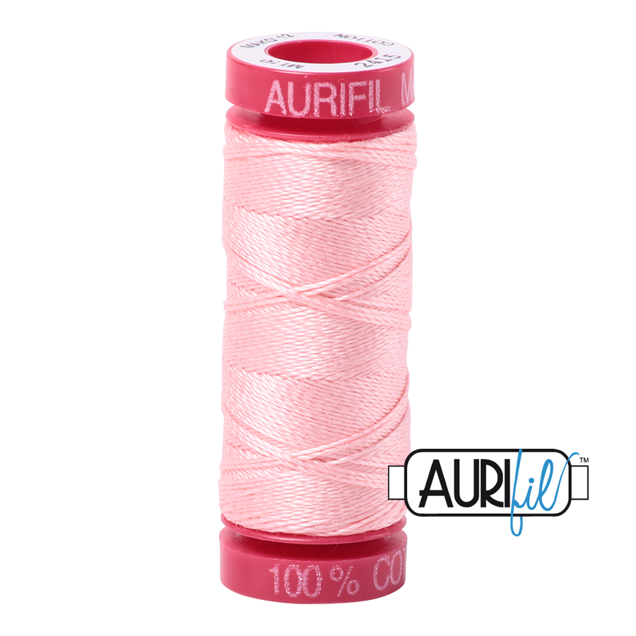 Aurifil 12wt - Blush | Small Spool
