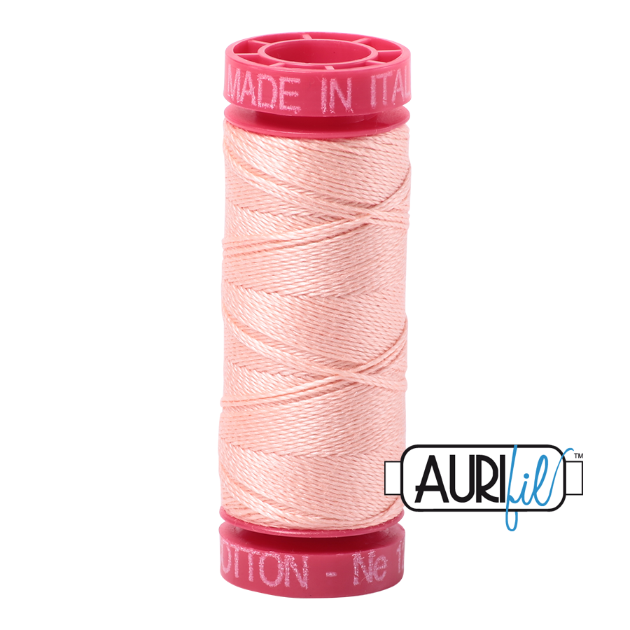 Aurifil 12wt - Light Blush | Small Spool