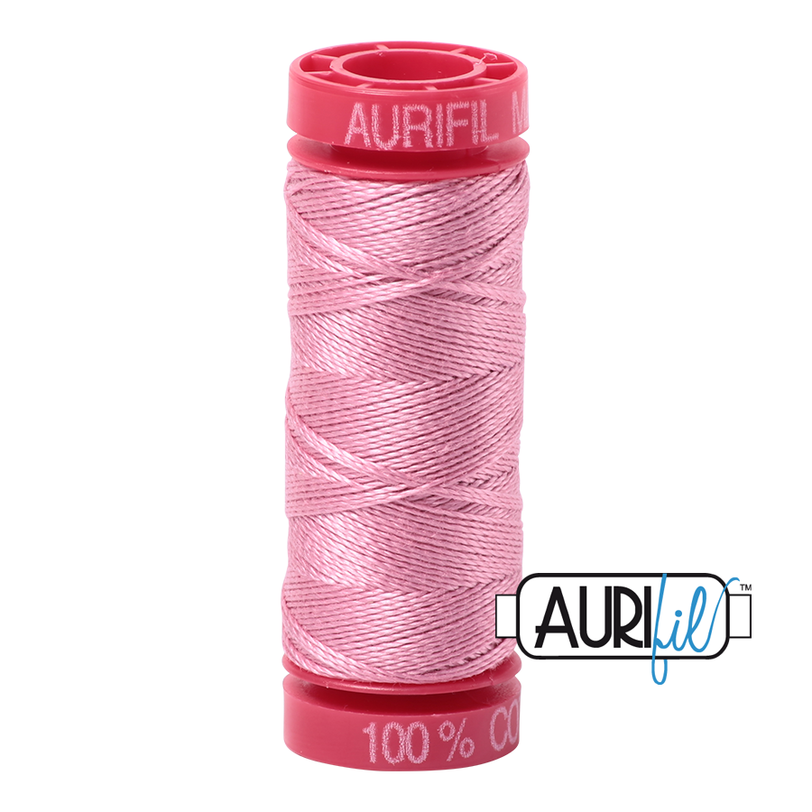 Aurifil 12wt - Antique Rose | Small Spool