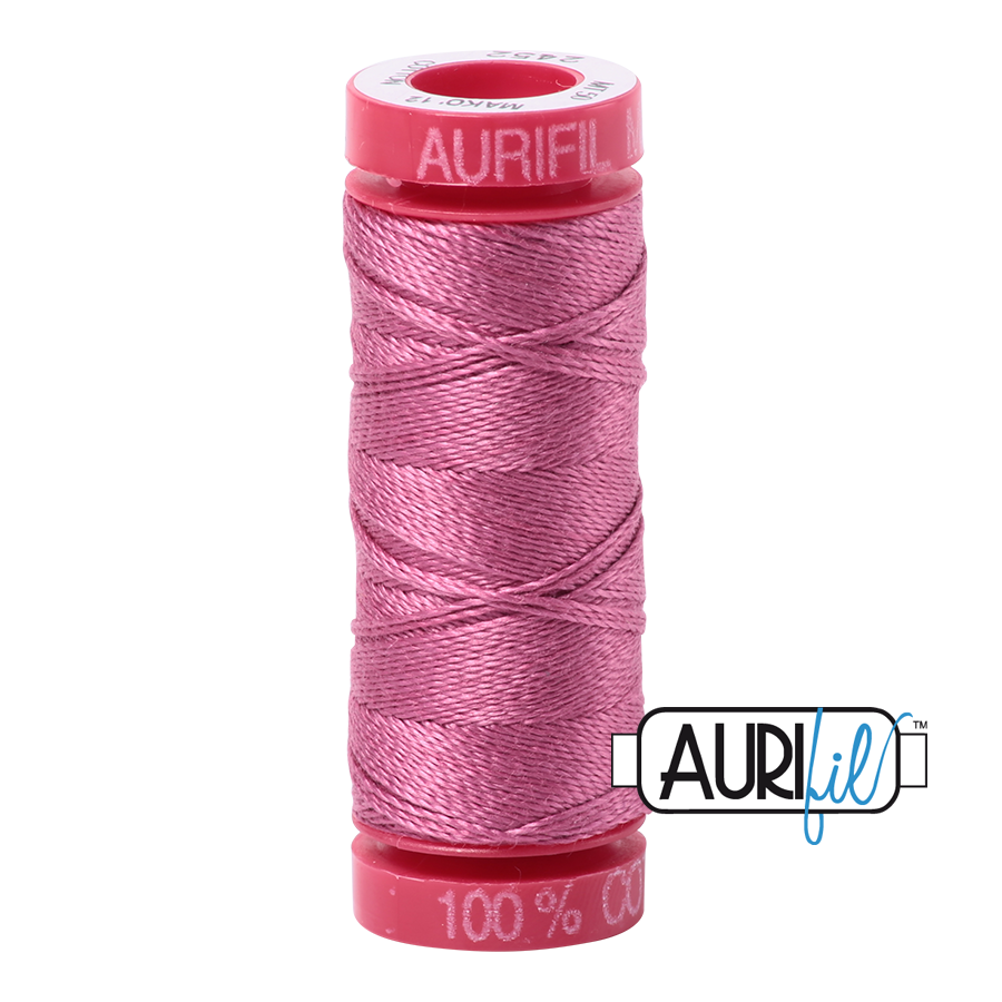 Aurifil 12wt - Dusty Rose | Small Spool