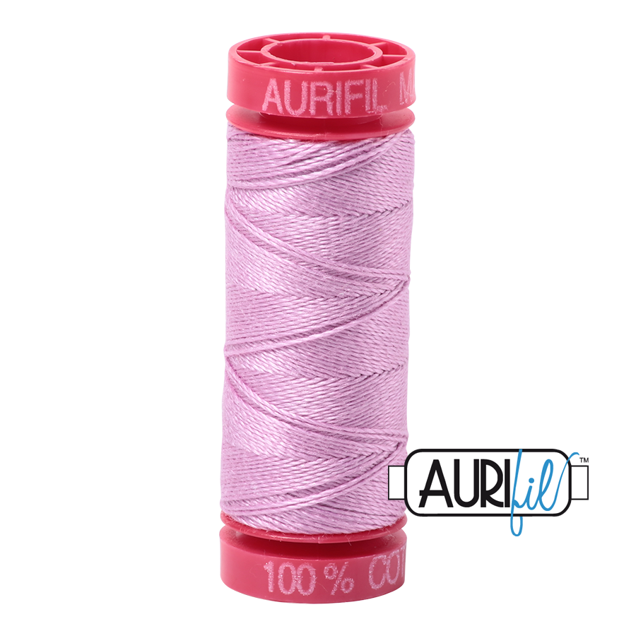 Aurifil 12wt - Light Orchid | Small Spool