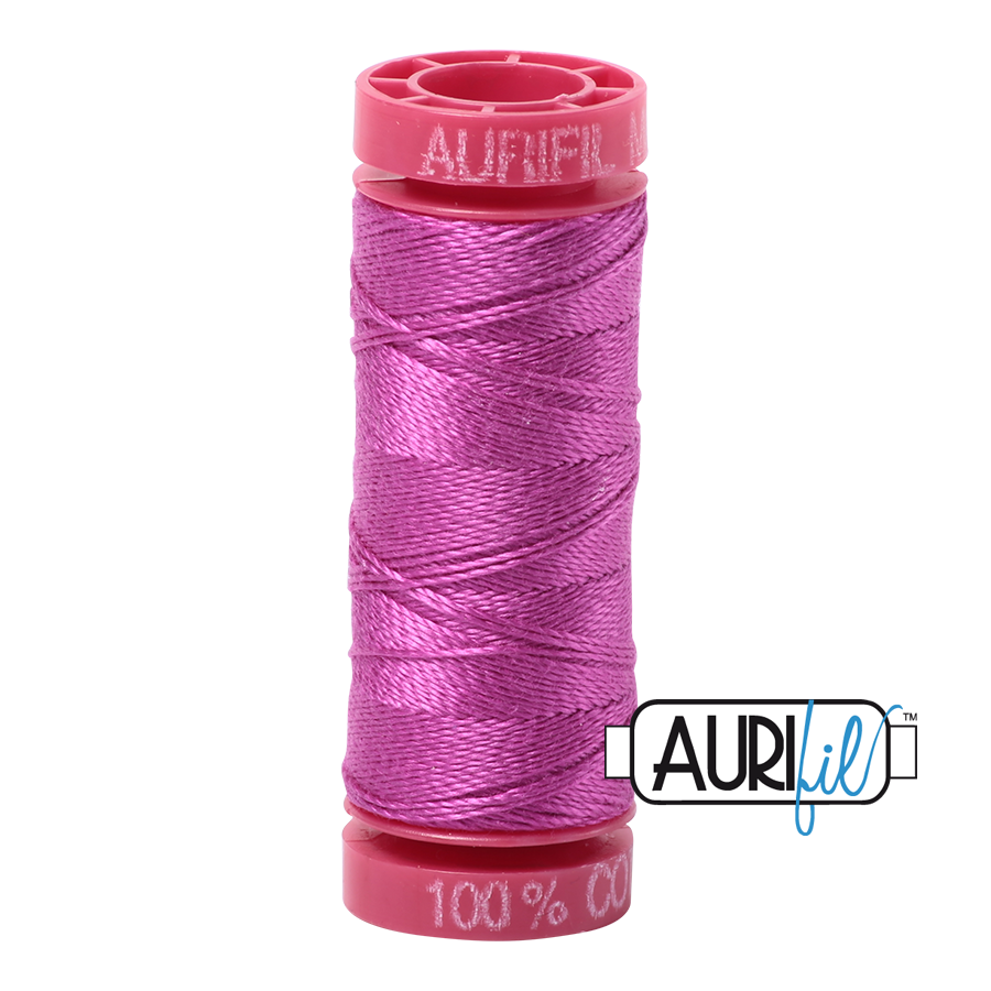 Aurifil 12wt - Magenta | Small Spool