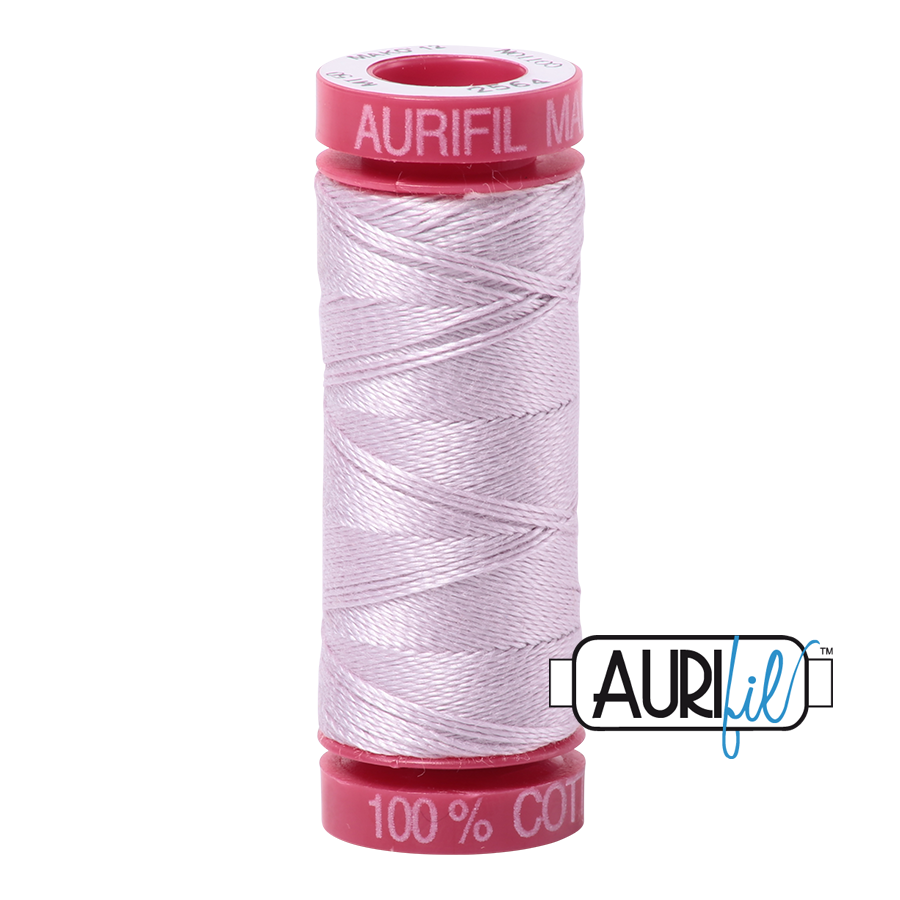 Aurifil 12wt - Pale Lilac | Small Spool