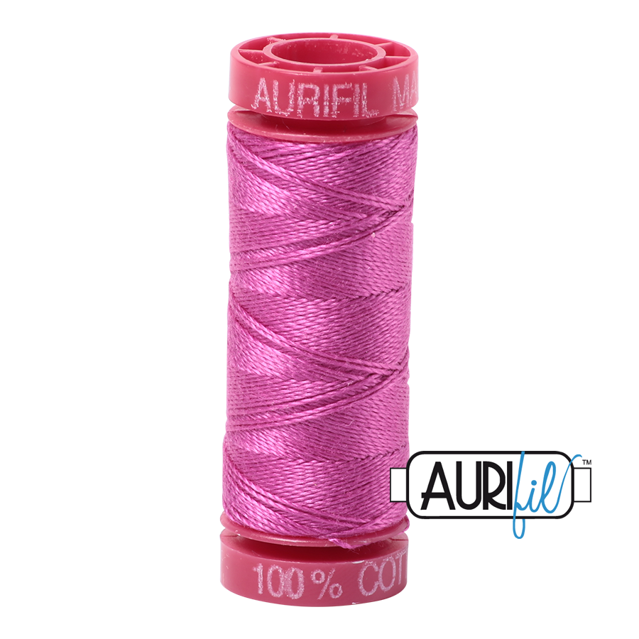 Aurifil 12wt - Light Magenta | Small Spool
