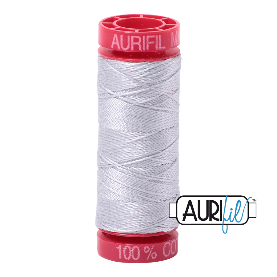 Aurifil 12wt - Dove | Small Spool