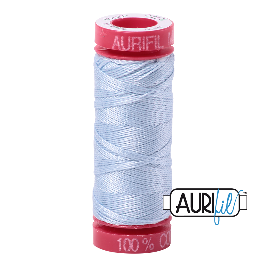 Aurifil 12wt - Light Robins Egg | Small Spool