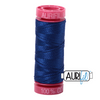 Aurifil 12wt - Dark Delft Blue | Small Spool