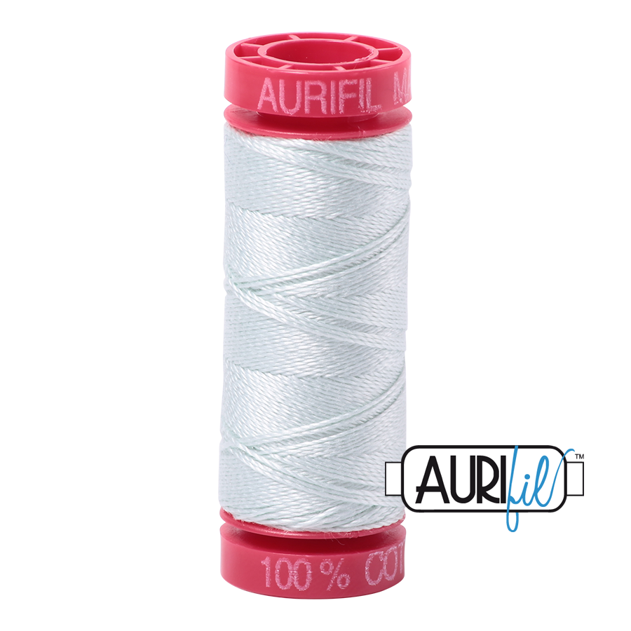 Aurifil 12wt - Mint Ice | Small Spool