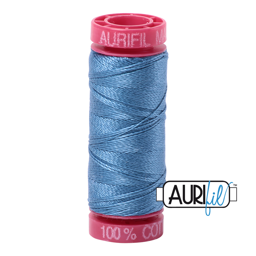 Aurifil 12wt - Wedgewood | Small Spool