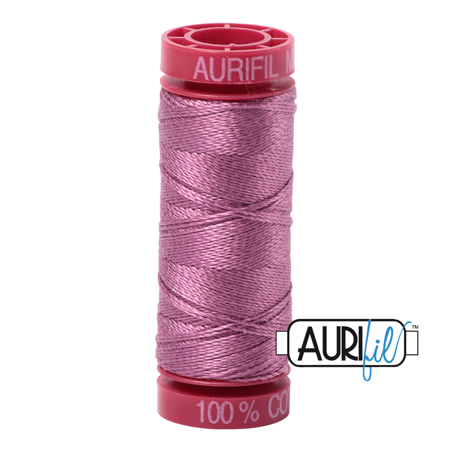 Aurifil 12wt - Wine | Small Spool