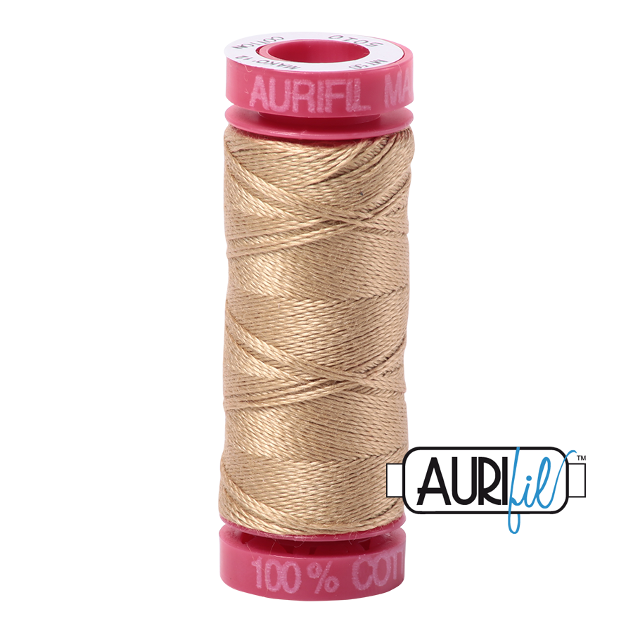 Aurifil 12wt - Blond Beige | Small Spool
