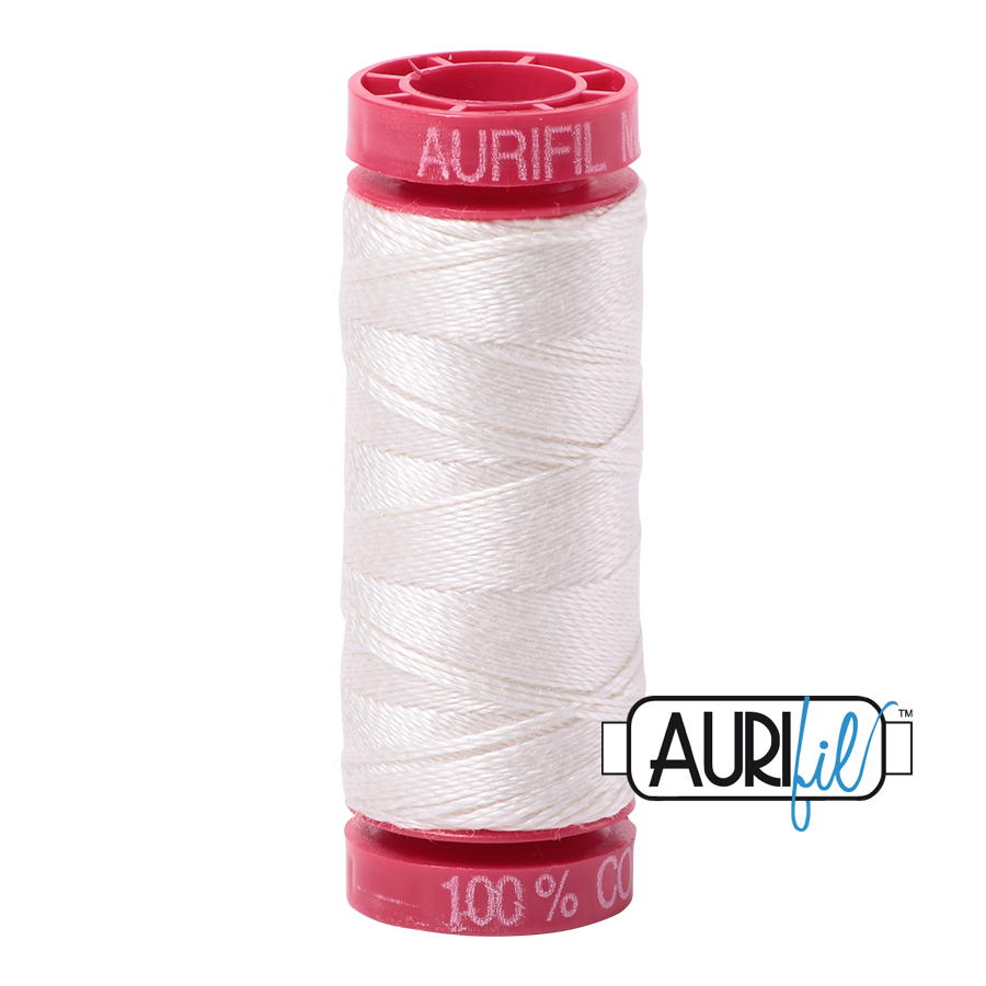 Aurifil 12wt - Sea Biscuit | Small Spool