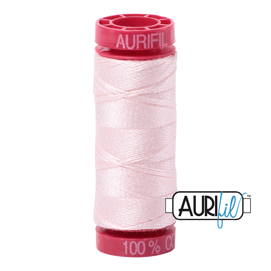 Aurifil 12wt - Fairy Floss | Small Spool