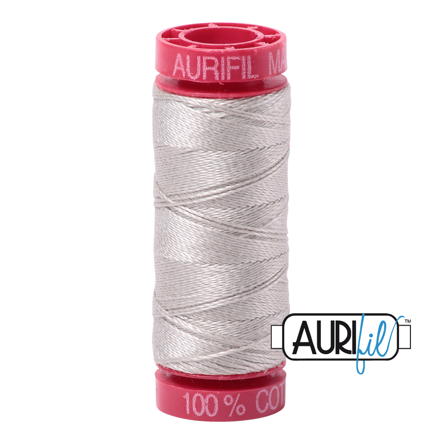 Aurifil 12wt - Moonshine | Small Spool