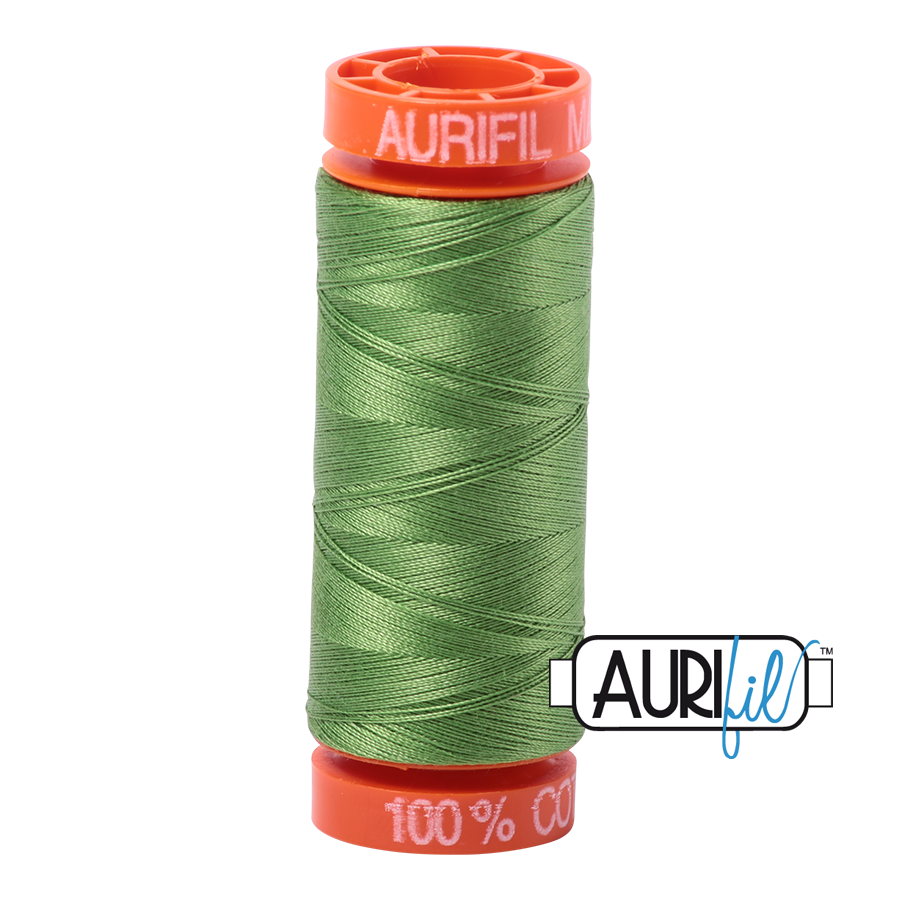 Aurifil 50wt - Grass Green | Small Spool