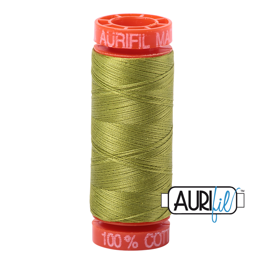 Aurifil 50wt - Light Leaf Green | Small Spool