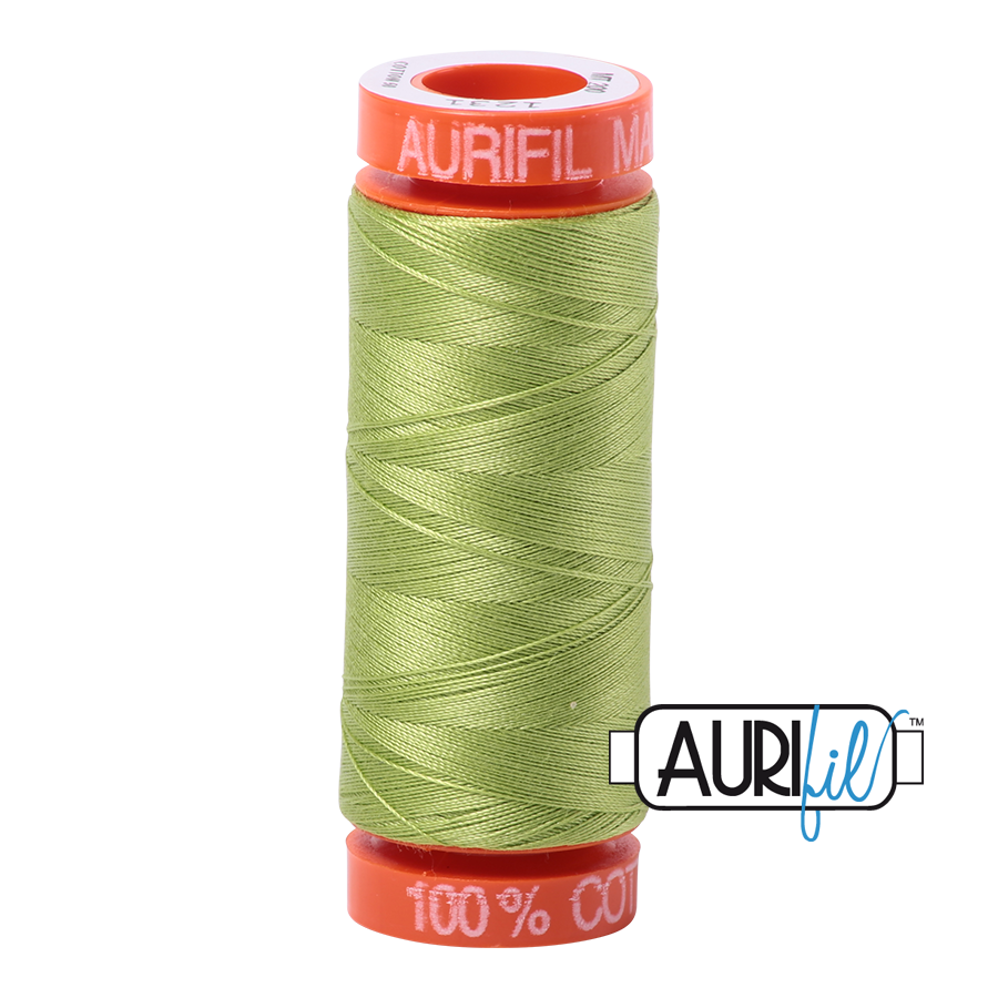 Aurifil 50wt - Spring Green | Small Spool