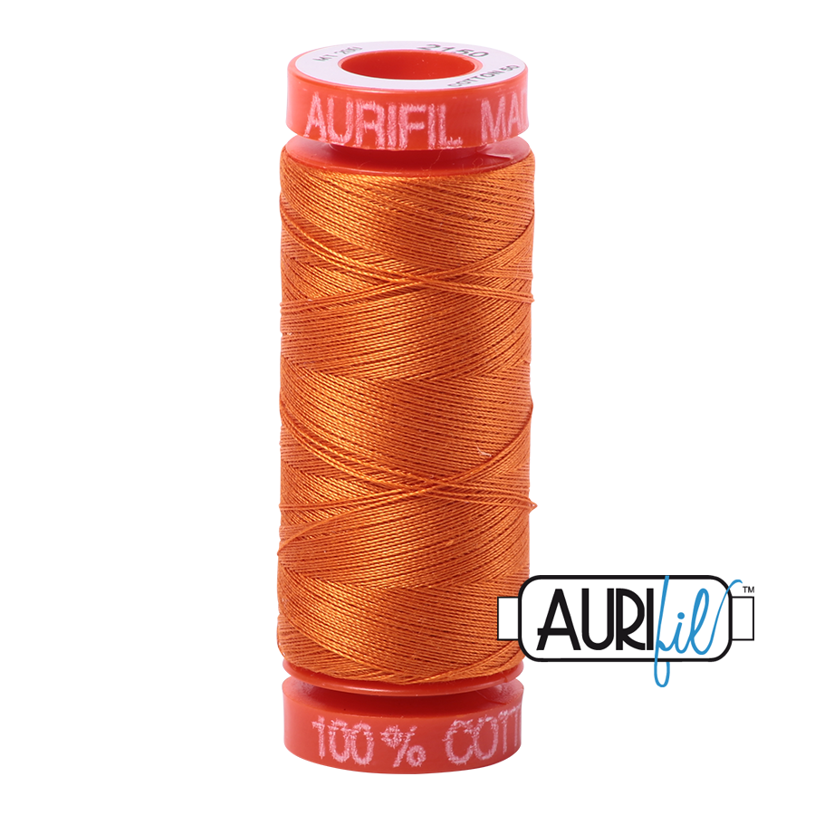 Aurifil 50wt - Pumpkin | Small Spool