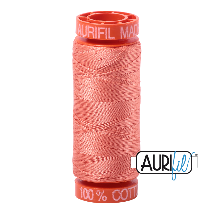 Aurifil 50wt - Light Salmon | Small Spool
