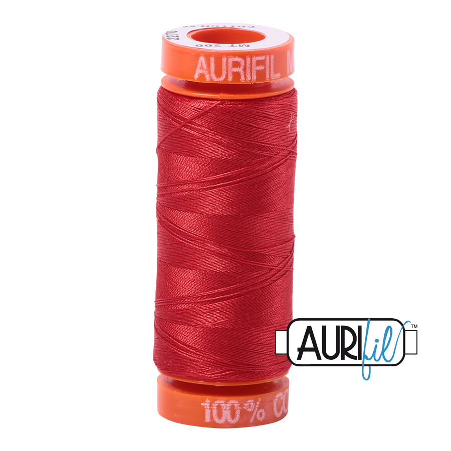 Aurifil 50wt - Paprika | Small Spool