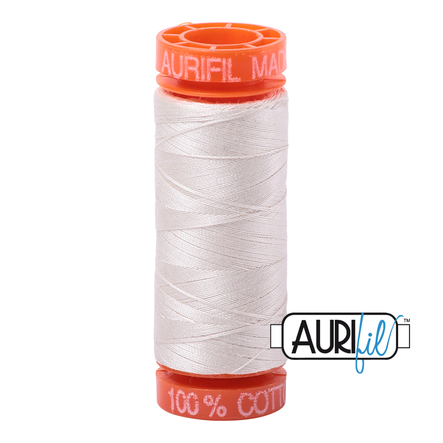 Aurifil 50wt - Muslin | Small Spool