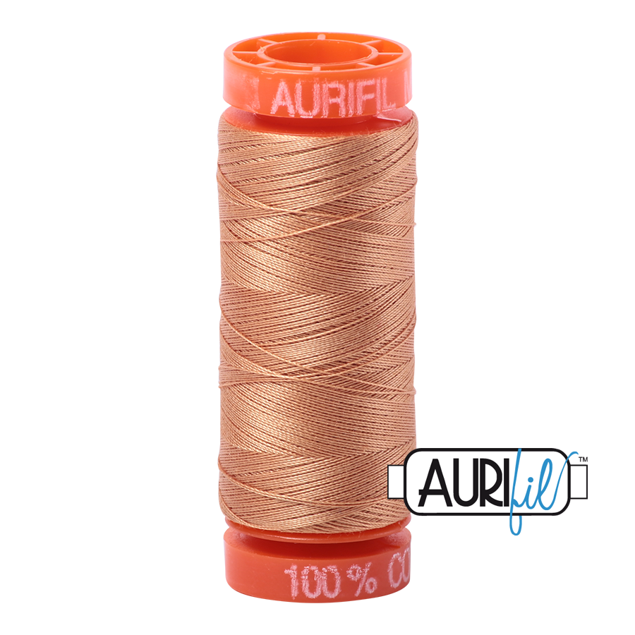Aurifil 50wt - Light Toast | Small Spool