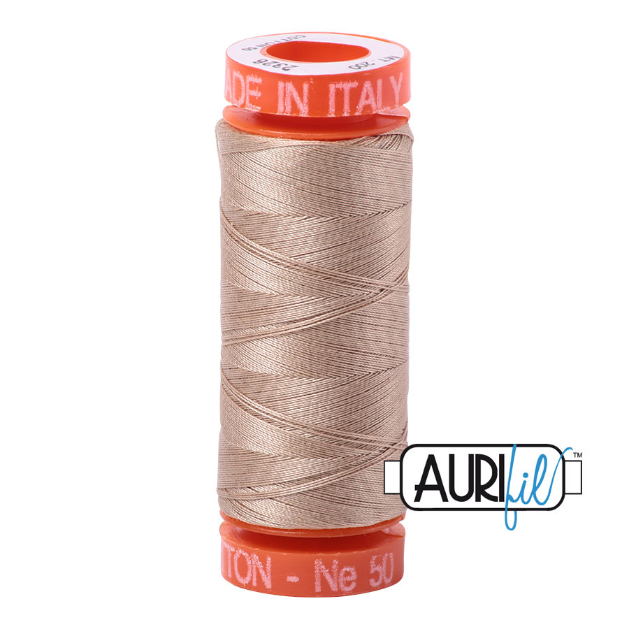 Aurifil 50wt - Sand | Small Spool