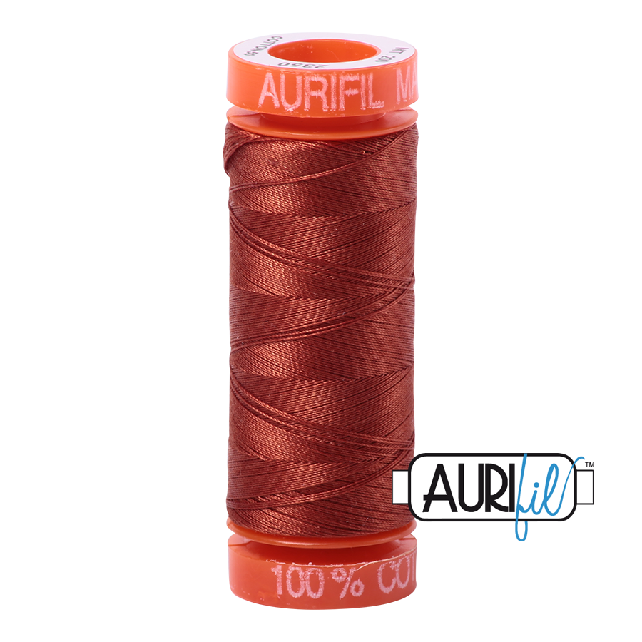 Aurifil 50wt - Copper | Small Spool