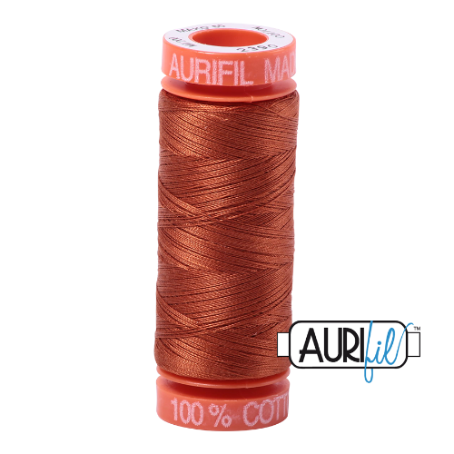 Aurifil 50wt - Cinnamon Toast | Small Spool