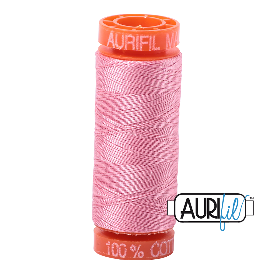 Aurifil 50wt - Bright Pink | Small Spool