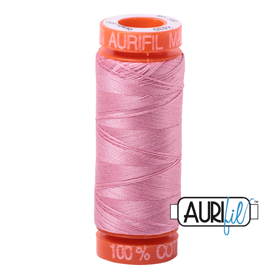 Aurifil 50wt - Antique Rose | Small Spool