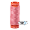 Aurifil 50wt - Peachy Pink | Small Spool