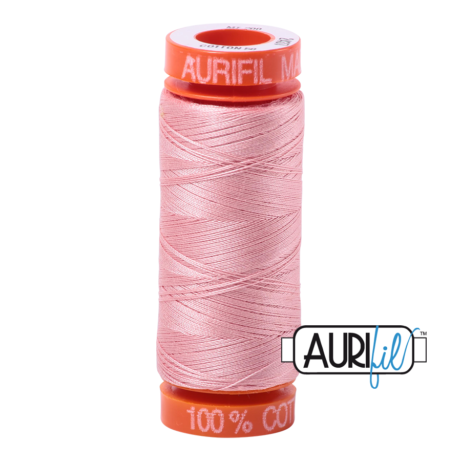 Aurifil 50wt - Light Peony | Small Spool