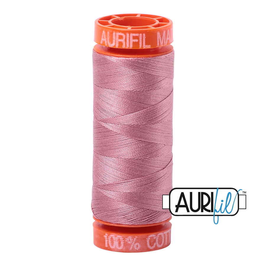 Aurifil 50wt - Victorian Rose | Small Spool