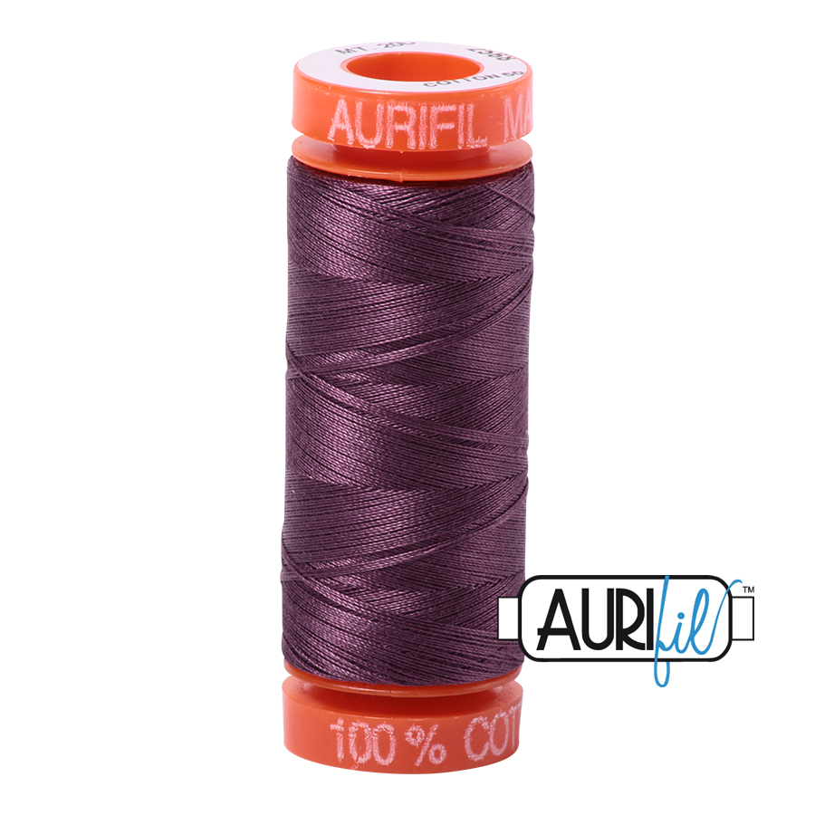 Aurifil 50wt - Mulberry | Small Spool