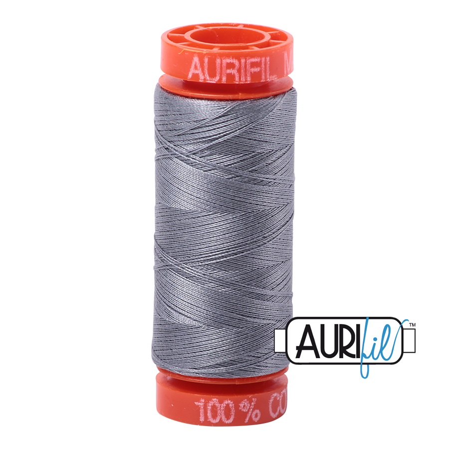 Aurifil 50wt - Grey | Small Spool