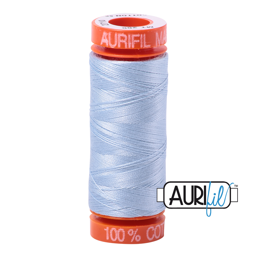Aurifil 50wt - Light Robins Egg | Small Spool