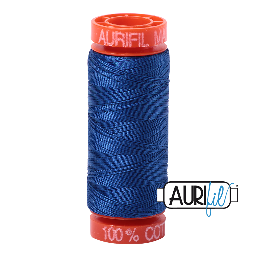 Aurifil 50wt - Medium Blue | Small Spool