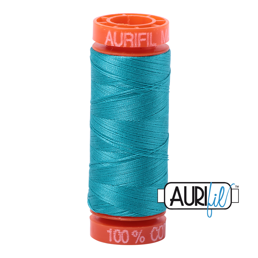 Aurifil 50wt - Turquoise | Small Spool