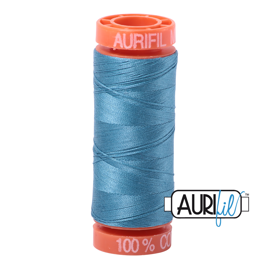 Aurifil 50wt - Teal | Small Spool