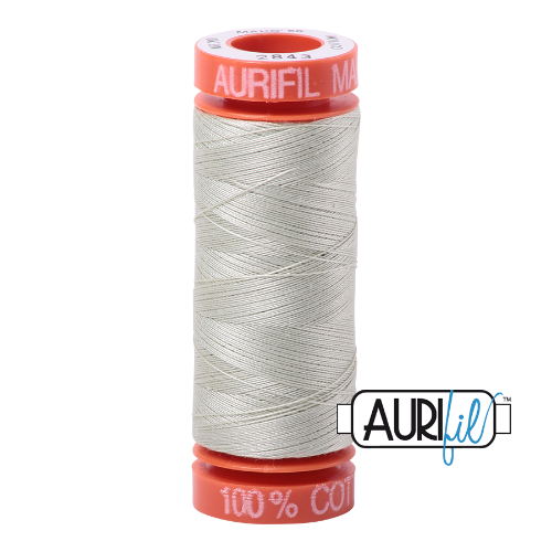 Aurifil 50wt - Light Grey Green | Small Spool