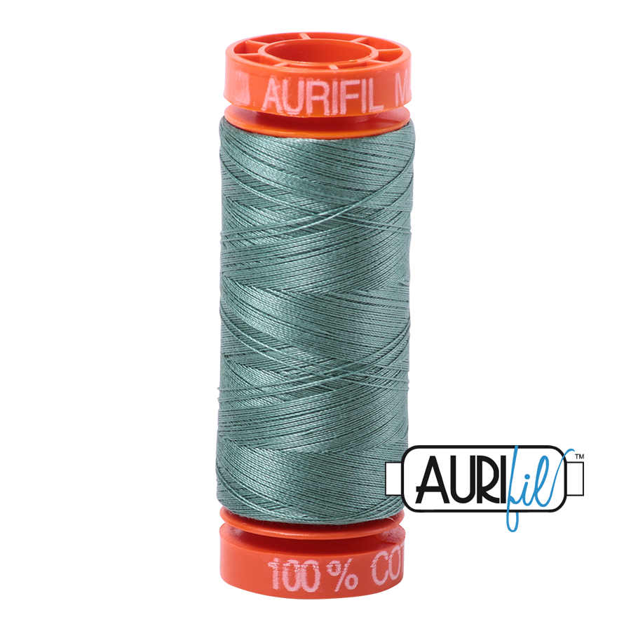 Aurifil 50wt - Medium Juniper | Small Spool