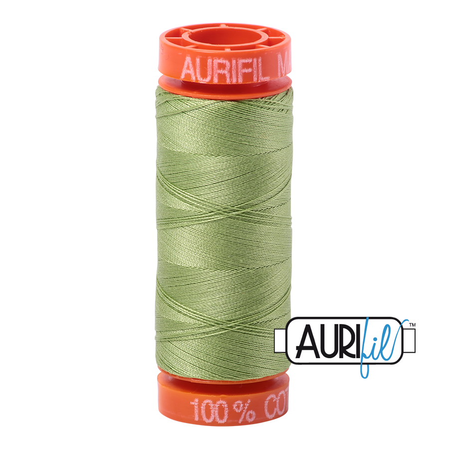 Aurifil 50wt - Light Fern | Small Spool